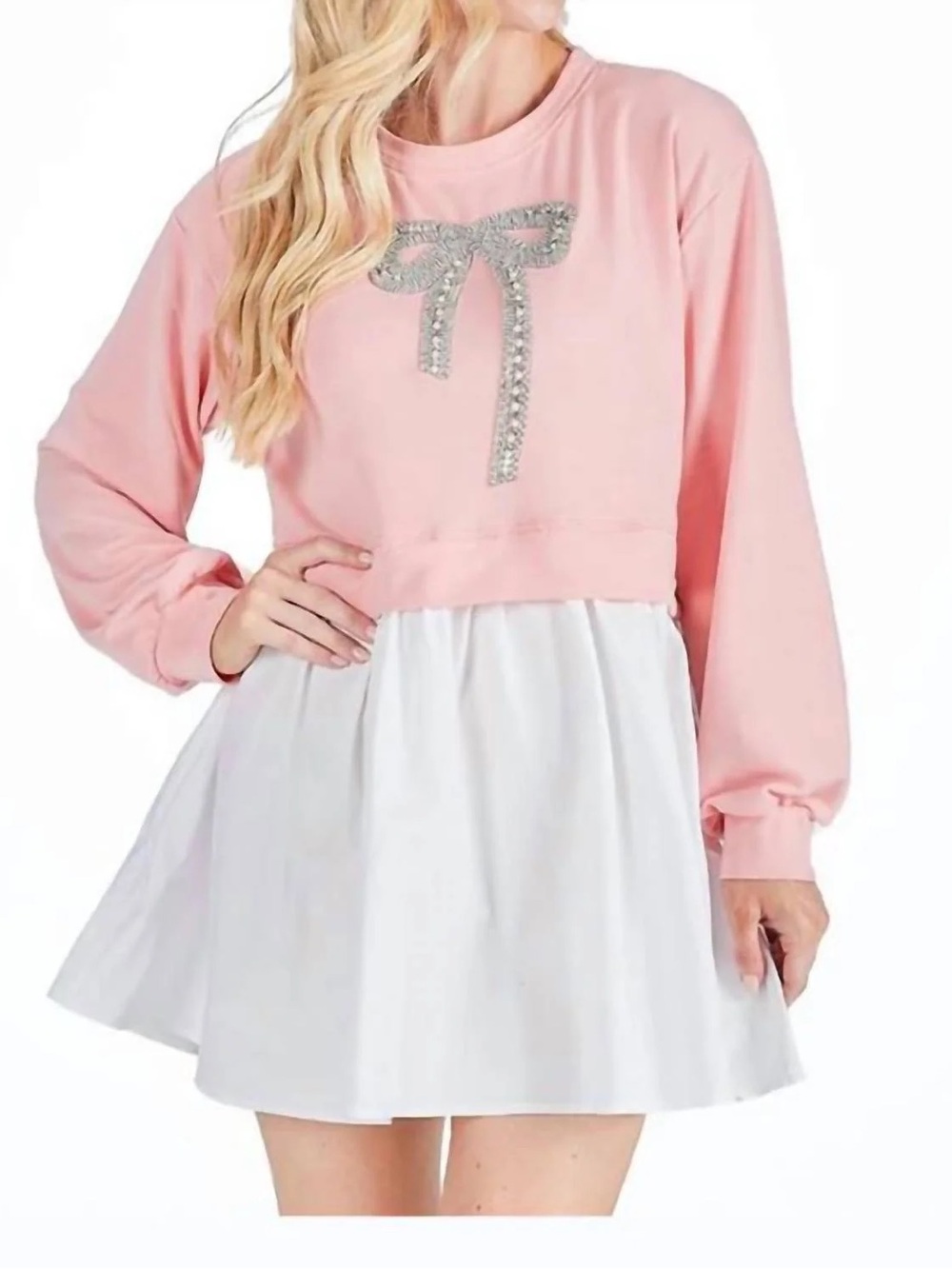 Simply Southern Twyla Bow Dress size S